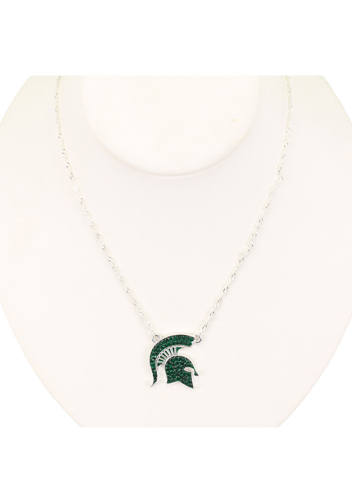 Michigan State Spartans Bling Necklace