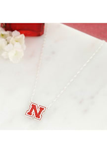 Nebraska Cornhuskers Bling Necklace