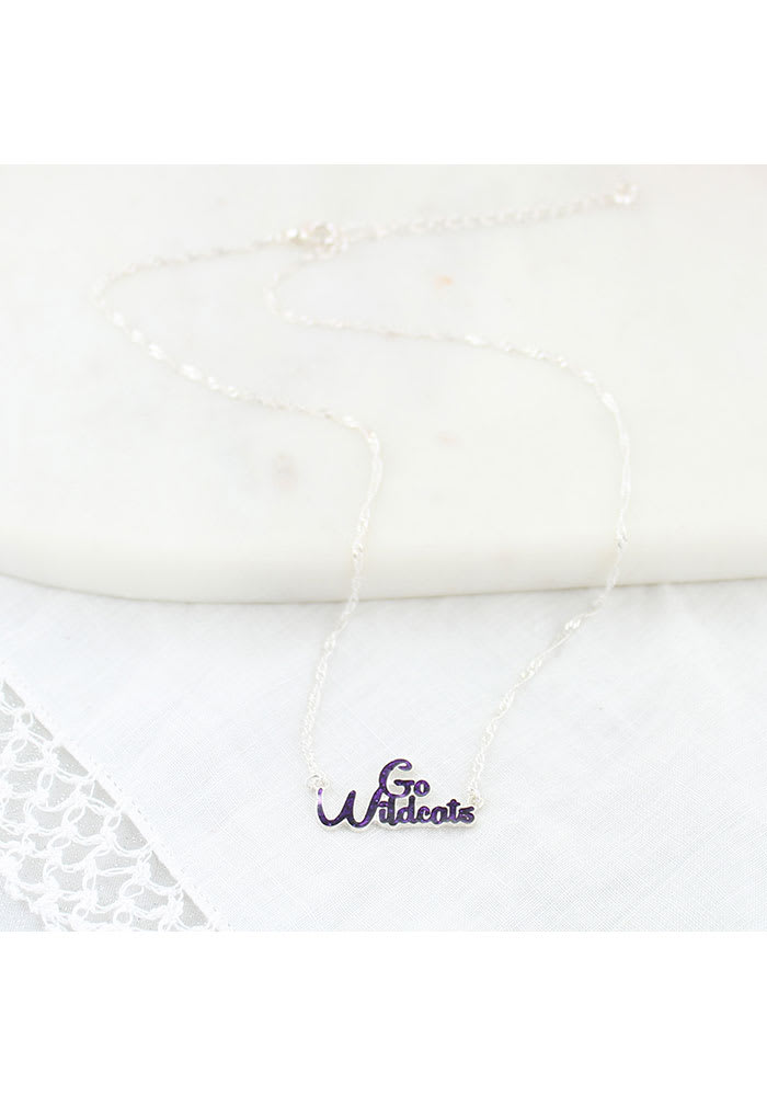 K-State Wildcats Slogan 17 Inch Necklace