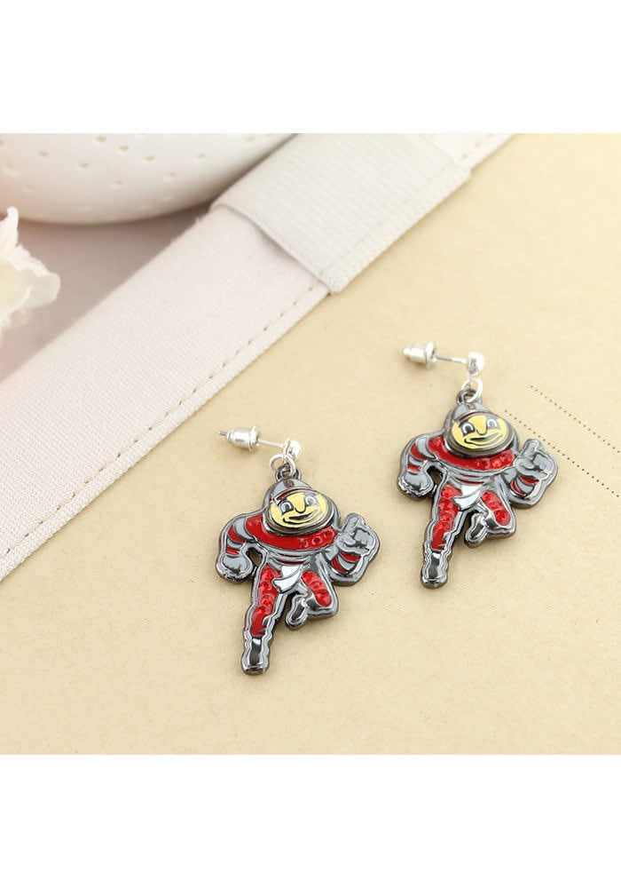 St. Louis Cardinals Crystal Logo Earrings