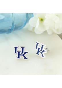 Kentucky Wildcats Enamel Logo Womens Earrings