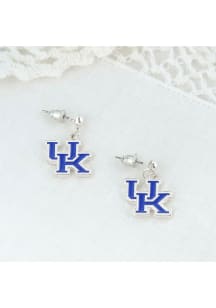 Kentucky Wildcats Enamel Logo Womens Earrings