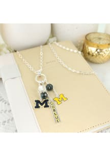 Michigan Wolverines Toggle Necklace