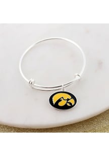 Enamel Logo Iowa Hawkeyes Womens Bracelet - Yellow