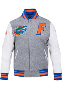 Mens Florida Gators Pro Standard Mens Classic Heavyweight Jacket - Grey