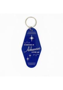 Arkansas Someone in?Loves Me Keychain