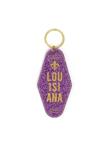 Louisiana Engraved Keychain