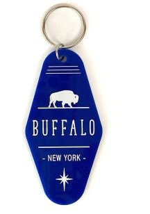 Buffalo Acrylic Keychain