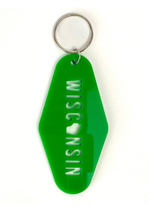 Wisconsin Cutout Acrylic Keychain