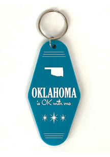 Oklahoma Is OK Acrylic Keychain