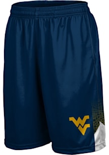 ProSphere West Virginia Mountaineers Mens Navy Blue Secondskin Shorts