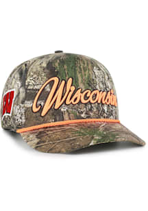 47 Wisconsin Badgers Realtree Overhand Hitch Adjustable Hat - Green