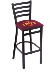 Iowa State Cyclones Stationary Pub Stool - Black