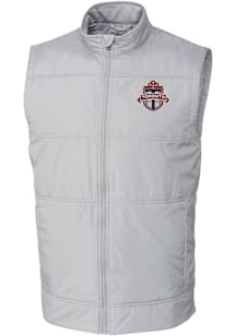 Cutter and Buck Toronto FC Big and Tall Grey Stealth Mens Vest