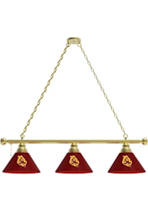 Arizona State Sun Devils Sparky 3 Shade Gold Billiard Lamp