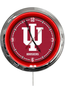 Indiana Hoosiers Multi Color LED Wall Clock