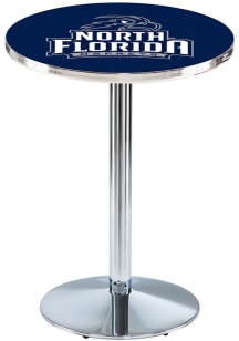 North Florida Ospreys Chrome Round Base Pub Table