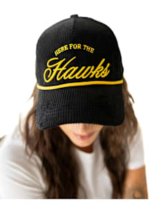 Gameday Social Iowa Hawkeyes Black Suzuki Vintage Corduroy Womens Adjustable Hat