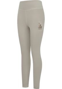 Pro Standard Los Angeles Dodgers Womens Tan Neutral Pants