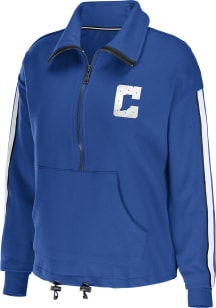 WEAR by Erin Andrews Indianapolis Colts Womens Blue Bungee 1/4 Zip Pullover