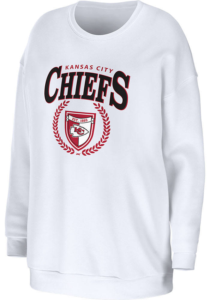 Women's WEAR by Erin Andrews Red Kansas City Chiefs Pullover Hoodie