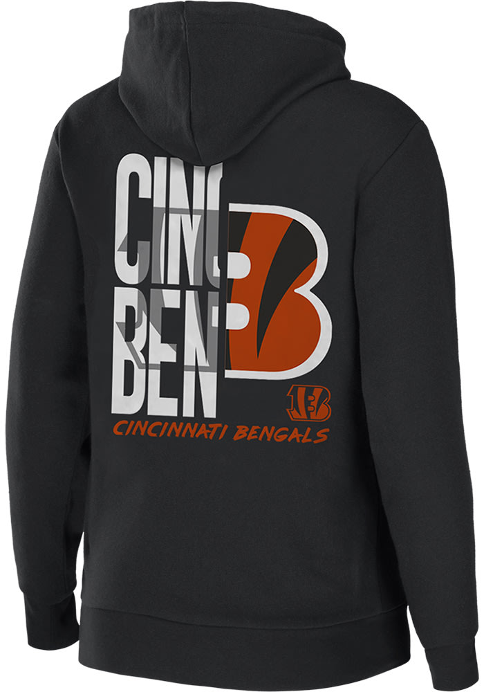 Cincinnati Bengals WEAR By Erin Andrews Women's Pullover Hoodie - White