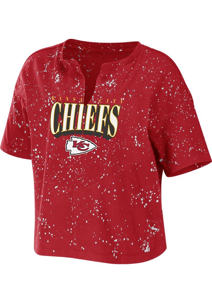 Women's WEAR by Erin Andrews Red Kansas City Chiefs Vintage