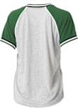 WEAR by Erin Andrews Philadelphia Eagles Womens Grey Raglan Feature Design Short Sleeve T-Shirt