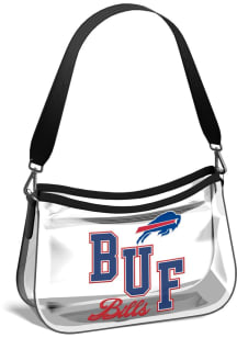 WEAR by Erin Andrews Buffalo Bills White Stadium Mini Clear Bag