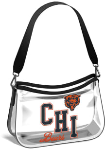 WEAR by Erin Andrews Chicago Bears White Stadium Mini Clear Bag