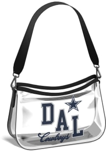 WEAR by Erin Andrews Dallas Cowboys White Stadium Mini Clear Bag