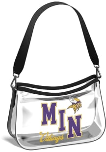 WEAR by Erin Andrews Minnesota Vikings White Stadium Mini Clear Bag