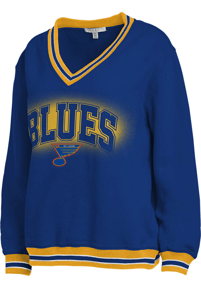 売れ筋商品|||ニューエラ カットソー トップス レディース Women's Blue St. Louis Blues Game Day Rhinestuds T-Shirt Blue s-l1200.jpg