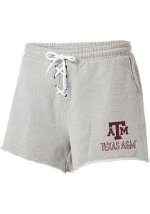 WEAR by Erin Andrews Texas A&amp;M Aggies Womens Grey Lace Up Shorts