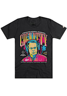 Curt Cignetti  Indiana Hoosiers Black Homefield CIGNATTY Undefeated Champs Short Sleeve T Shirt