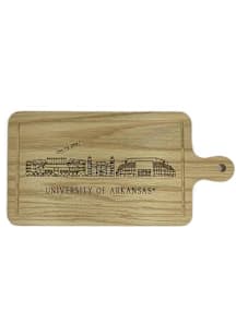 Arkansas Razorbacks Skyline Cutting Board