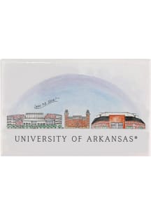 Arkansas Razorbacks Skyline Magnet