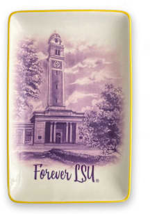LSU Tigers Campus Ceramic Tricket Serving Tray