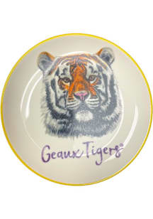 LSU Tigers Mascot Ceramic Trinket Serving Tray