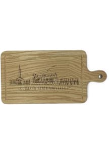 LSU Tigers Skyline Cutting Board