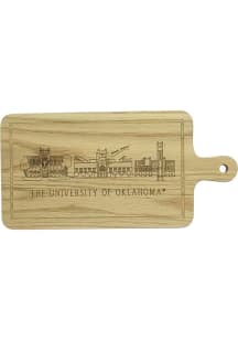 Oklahoma Sooners Skyline Cutting Board