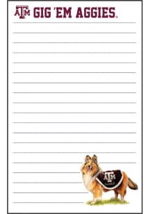 Texas A&amp;M Aggies 5x8 Mascot Notepad