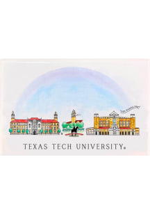 Texas Tech Red Raiders Skyline Magnet