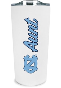 North Carolina Tar Heels 18oz Aunt Soft Touch Stainless Steel Tumbler - White