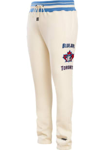 Pro Standard Toronto Blue Jays Mens White Retro Classic Sweatpants