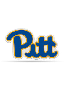 Pitt Panthers Team Logo Shaped Pennant - Blue
