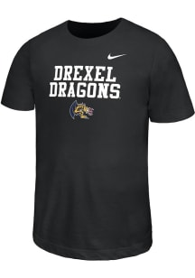 Youth Drexel Dragons Black Nike Legend Short Sleeve T-Shirt