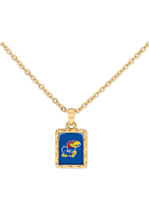 Kansas Jayhawks Vivian Gold Necklace