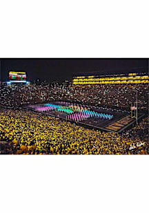 Michigan Wolverines 2021 MMB Light Show 11x17 Unframed Poster