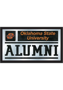 Oklahoma State Cowboys Alumni Hanging Back Bar Mirror